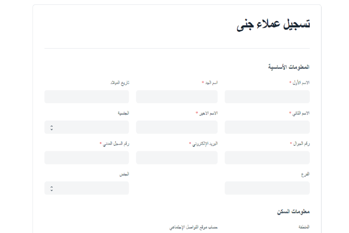 التقديم على قرض جنى من غير كفيل