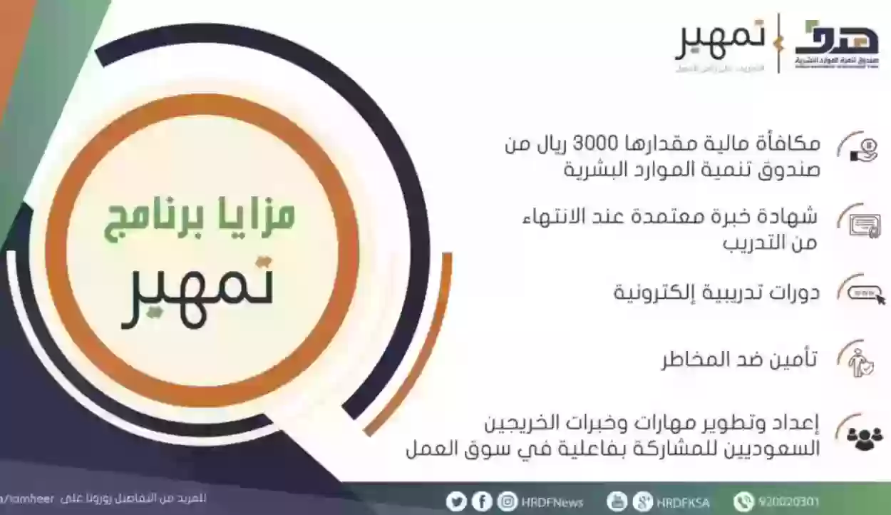 التسجيل في برنامج تمهير منصة سار الخريجين