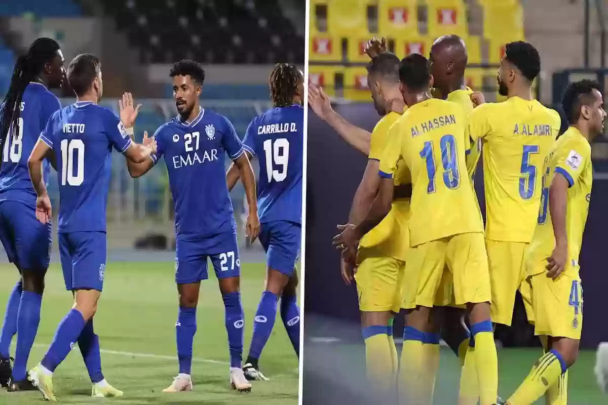 الحرب تشتعل بين ثلاثي الدوري السعودي الهلال والنصر