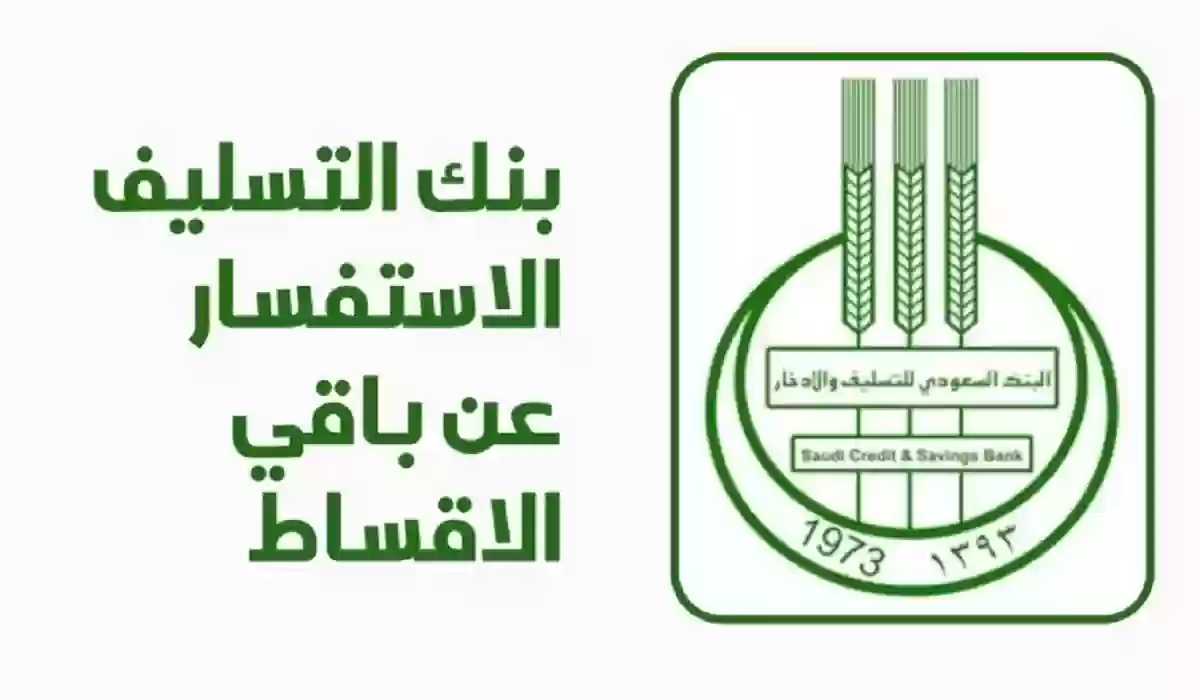  استعلام عن بنك التسليف كم المتبقي عبر النفاذ الوطني