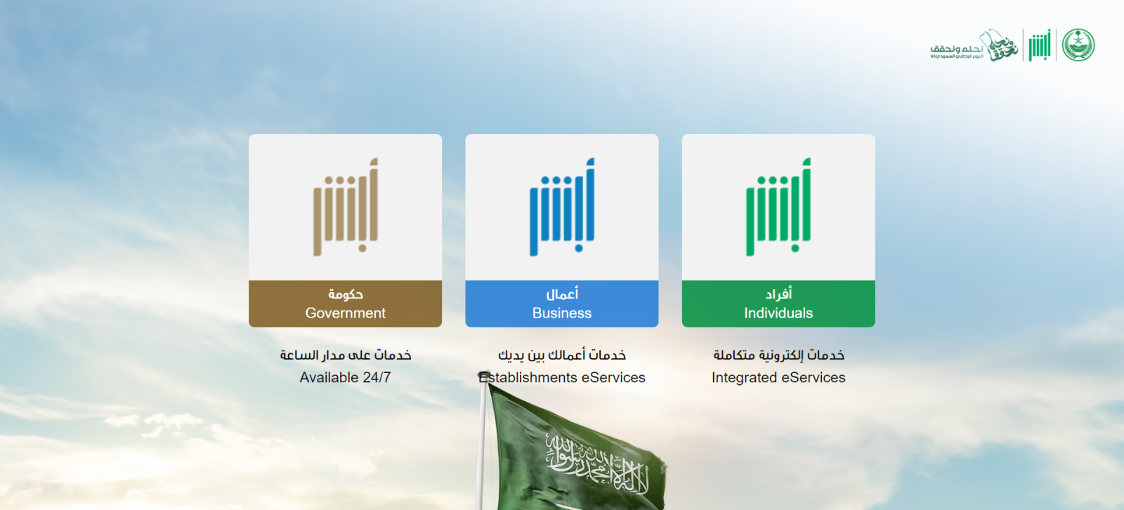 التسجيل في أبشر برقم الحدود